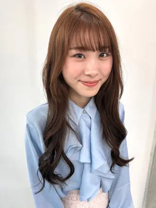 ロング カラー Endearing所属・Endearing 北澤那未🌟銀座のヘアスタイル