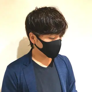 パーマ メンズ DAHLI plum（ダリ　プリュム）所属・中村 玲美のヘアスタイル