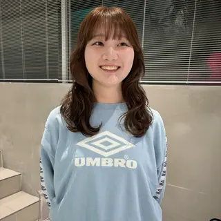 カラー 透明感カラー/set /hana🍀🪽‪のヘアスタイル