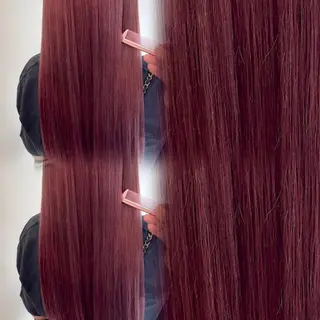 セミロング カラー パーマ ブリーチ矯正💐 ミルクティー💐ナオのヘアスタイル