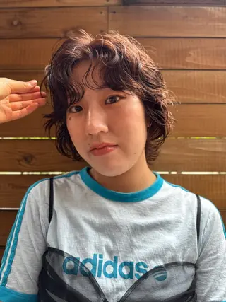 ショート パーマ 井出 海月のヘアスタイル