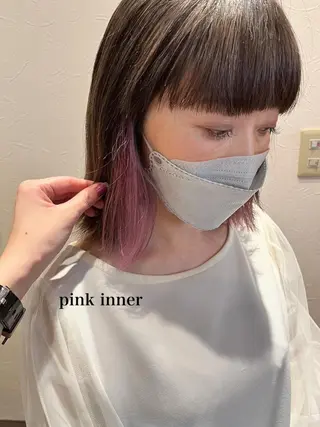 ミディアム Zina 藤崎店所属・zina藤崎📛 井上美乃里のヘアスタイル