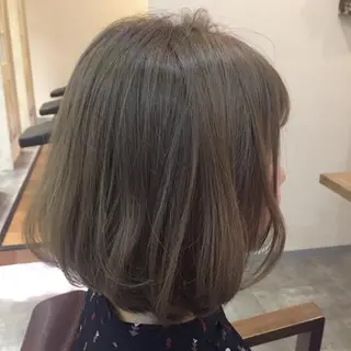 ショート カラー 透明感/ 美髪矯正/田中恭のヘアスタイル
