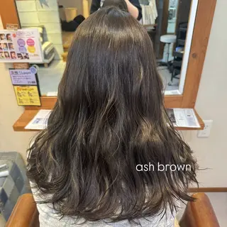 ロング カラー Revie  hair所属・Hiyori/透明感 /ボブ/矢場町のヘアスタイル