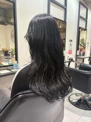 ロング Neale. ナナカのヘアスタイル