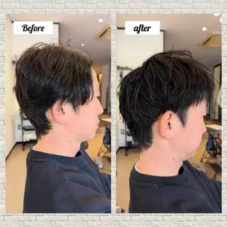 メンズ 吉田 彩のヘアスタイル