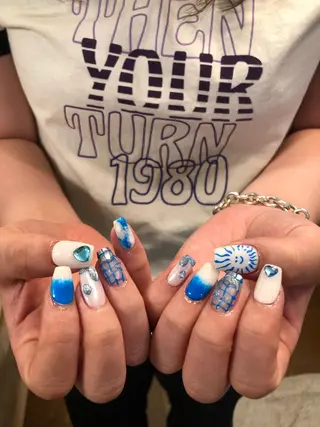 ネイル Nes.Nail所属・Miyagi Asamiのネイルデザイン