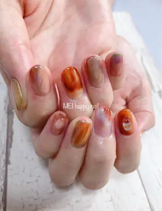 ネイル 北浦和 自爪育成ケアのネイルデザイン