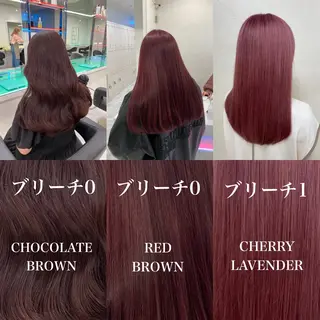 カラー ️🩷ハイトーン特化 RYUGA️🩵のヘアスタイル