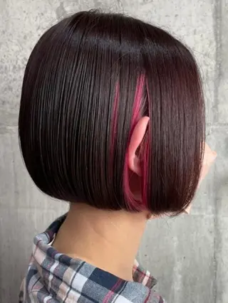 ショート カラー PLUSISM Velen所属・高橋嵐 プラスイズムヴェレンのヘアスタイル