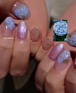 ネイル 3dパーツ/流行り 👧shushu❤️のネイルデザイン