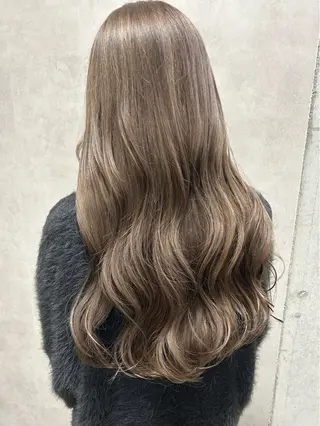 ロング カラー LUNON/田河優花 /デザインカラーのヘアスタイル