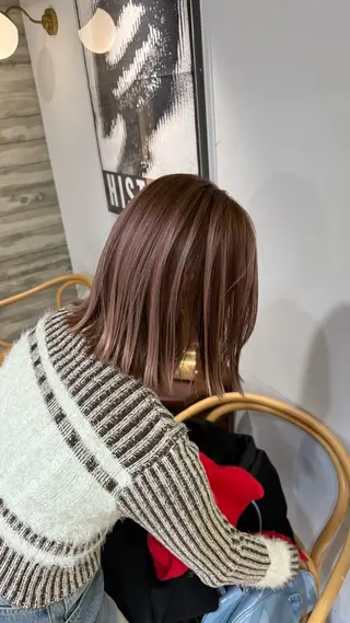 ミディアム メンズ/レディース/ wotaku.のヘアスタイル