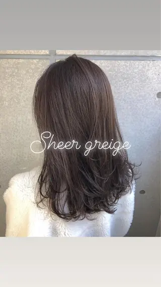 ミディアム カラー 🤎ベージュカラー 🐶メンズパーマのヘアスタイル