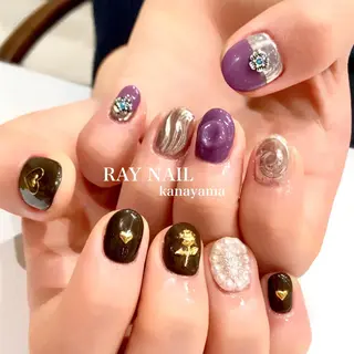 ネイル Arowa 伊田のネイルデザイン