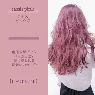 ミディアム カラー 柔らかbeige モトキのヘアスタイル