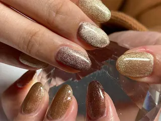 ミディアム ネイル nail yukkoのネイルデザイン