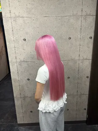 ロング カラー ハイトーン/ブリーチ /hikaruのヘアスタイル