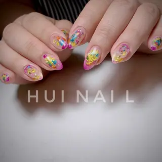 ミディアム めぐみのネイルサロン 惠のネイルデザイン