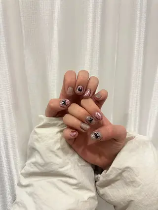 ネイル amulet nail beauty 北花田店【アミュレット】所属・横田 帆咲のネイルデザイン