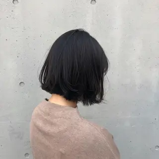 ショート カラー 酸性縮毛矯正🧴韓国 レイヤー/髪質改善のヘアスタイル