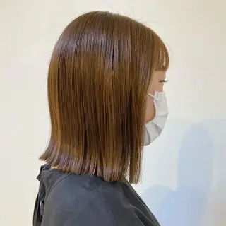 ミディアム 尾籠 美幸 （オゴモリ ミユキ）のヘアスタイル