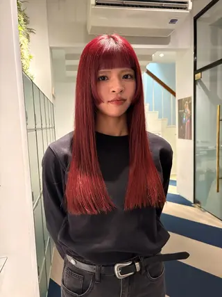 ロング カラー La Pensee/ カスヤリクのヘアスタイル