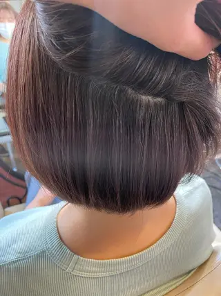 ショート カラー パーマ ヘアアレンジ メンズ 表参道Lise おおいしおりのヘアスタイル