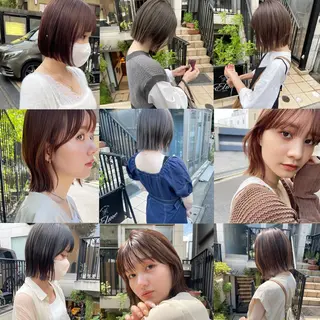 ショート カラー まつ毛パーマ🐏 NANAMIのマツエク・マツパデザイン