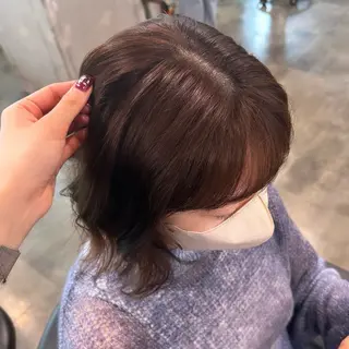 ミディアム IS所属・横浜美容室/透明感 カラー/レイヤーのヘアスタイル