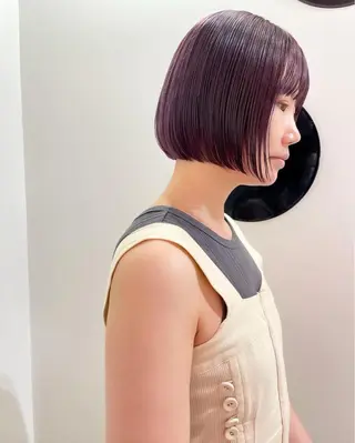 カラー 似合わせ艶カラー ✨ユキノのヘアスタイル