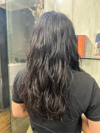 ロング パーマ ROBBY所属・松井美樹/似合わせ ガーリー・韓国のヘアスタイル