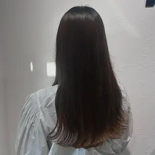 ミディアム 艶カラー/レイヤー /メンズ/マツエクのヘアスタイル