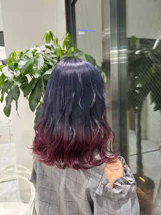 セミロング カラー 💗爆美女製造機💗 ハイトーン-髪質改善のヘアスタイル