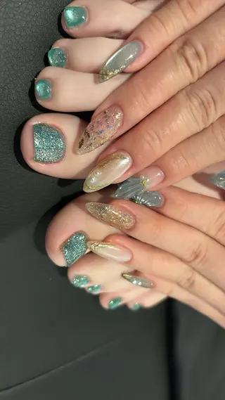 ネイル Mignon所属・Mignon 、のネイルデザイン