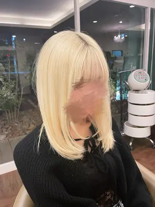セミロング Clair,e gran所属・木村 愛のヘアスタイル