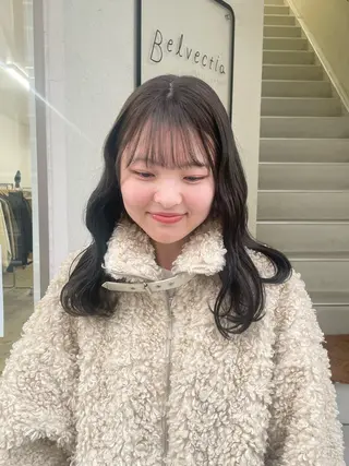 カラー 仲田 野愛のヘアスタイル