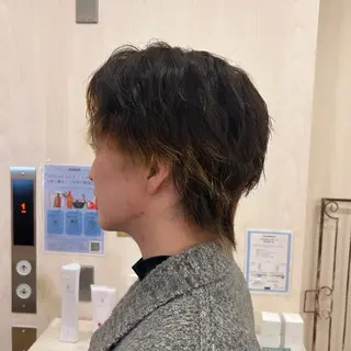 パーマ メンズ 韓国ヘア🧸髪質改善 🧸きくちみさきのヘアスタイル