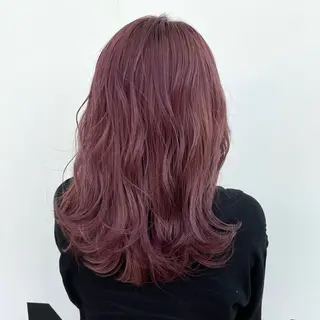 セミロング カラー 森 亜紗美のヘアスタイル