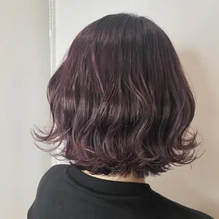 ミディアム カラー sano sayakaのヘアスタイル