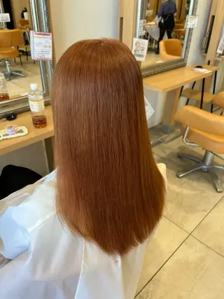 ロング カラー ラブーケ中川中島店 クラタチカコのヘアスタイル