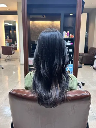 ロング 早﨑 映天のヘアスタイル