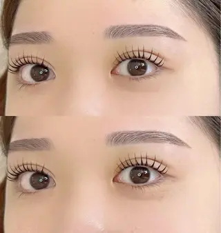 マツエク・マツパ ロレインブロウ 奈良大和西大寺店所属・藤木 愛華のマツエク・マツパデザイン