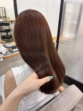 ロング カラー LOVETH  大名所属・Trip大名 AZUのヘアスタイル