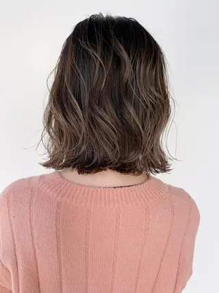 ミディアム ITbyALBUM 中野店のヘアスタイル