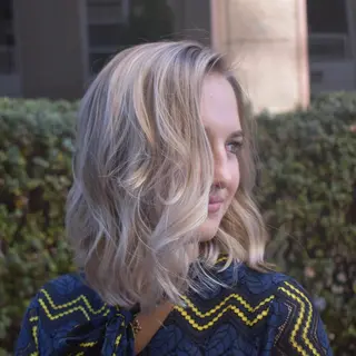 ミディアム カラー メンズ特化 パーマ/オザワのヘアスタイル