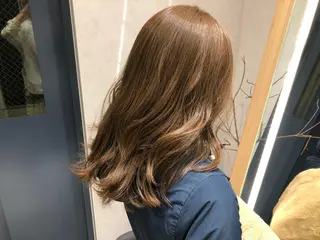 ミディアム La fith hair rond 立川店所属・kyosuke 透明感カラーのヘアスタイル