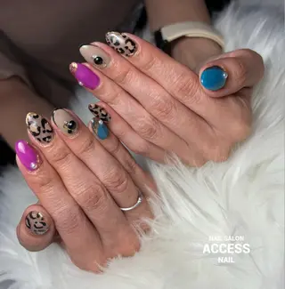 ネイル access nailのネイルデザイン