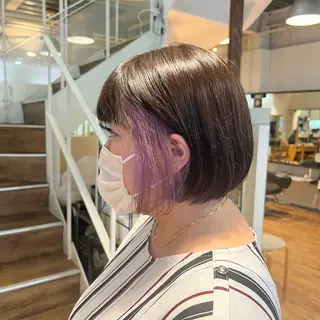 カラー インナーカラー♡ Nanakoのヘアスタイル