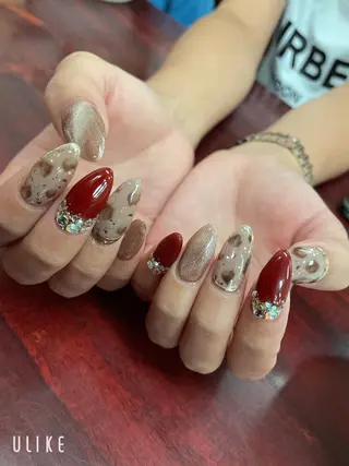 ミディアム ネイル 《LB》ラブリエ Nail&eyeのマツエク・マツパデザイン